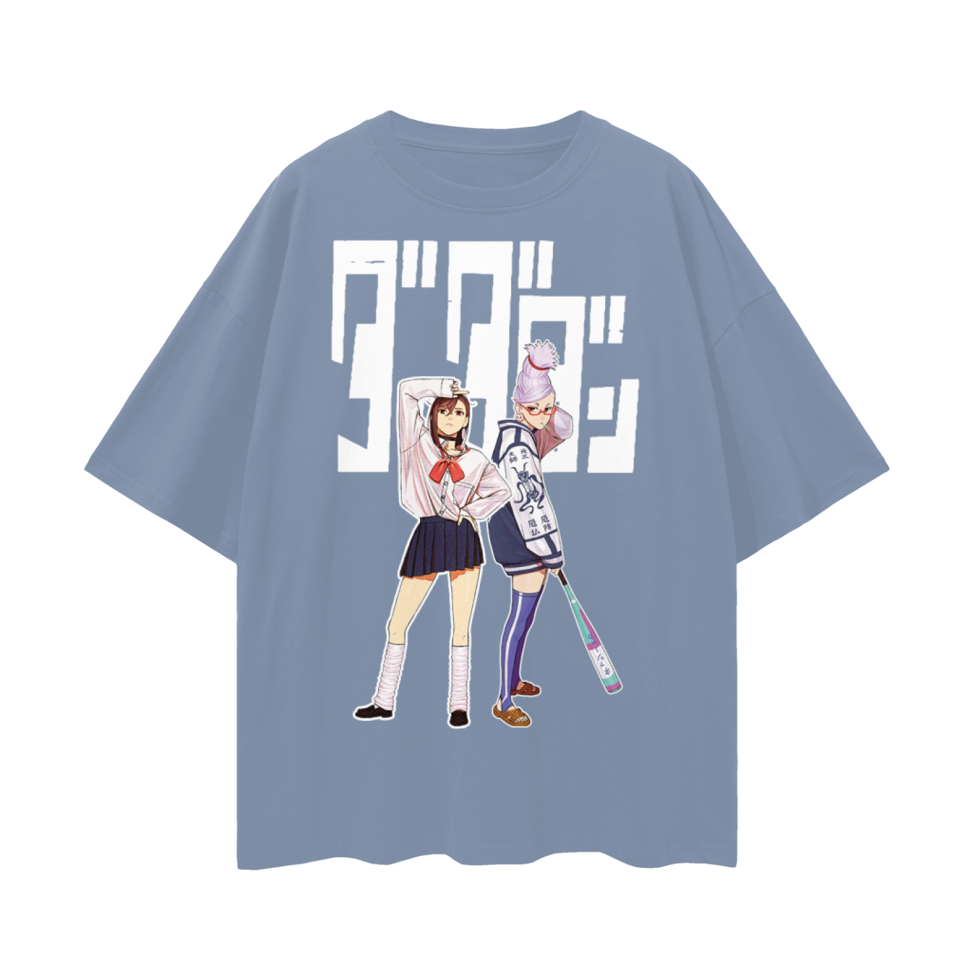 MOMO&GMA (FRONT) Oversize Deep Drop Shoulder Tee - 190 GSM