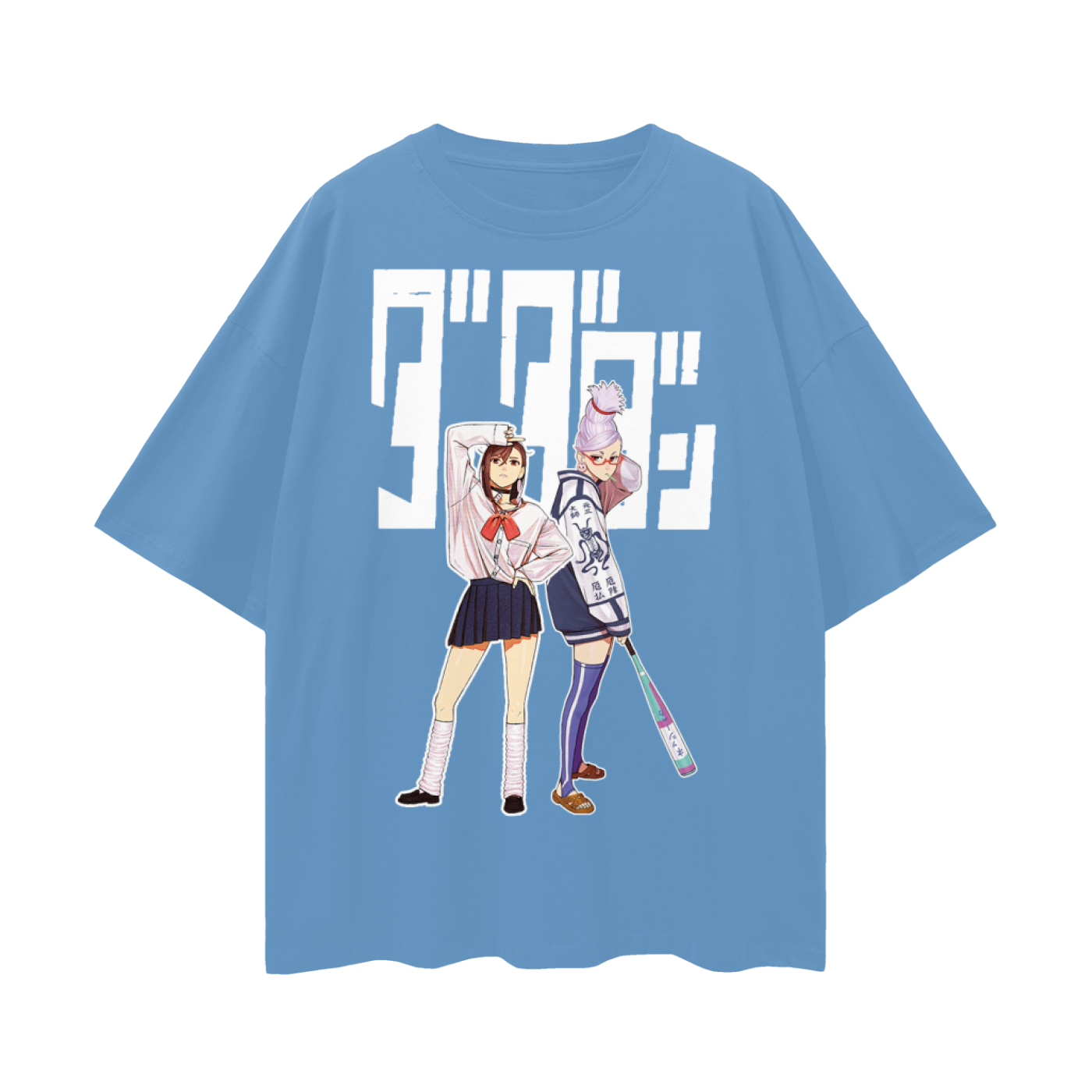 MOMO&GMA (FRONT) Oversize Deep Drop Shoulder Tee - 190 GSM