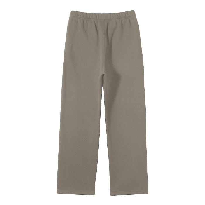 BIG MOTHERF*CKER Streetwear Unisex Solid Color Fleece Straight Leg Pants