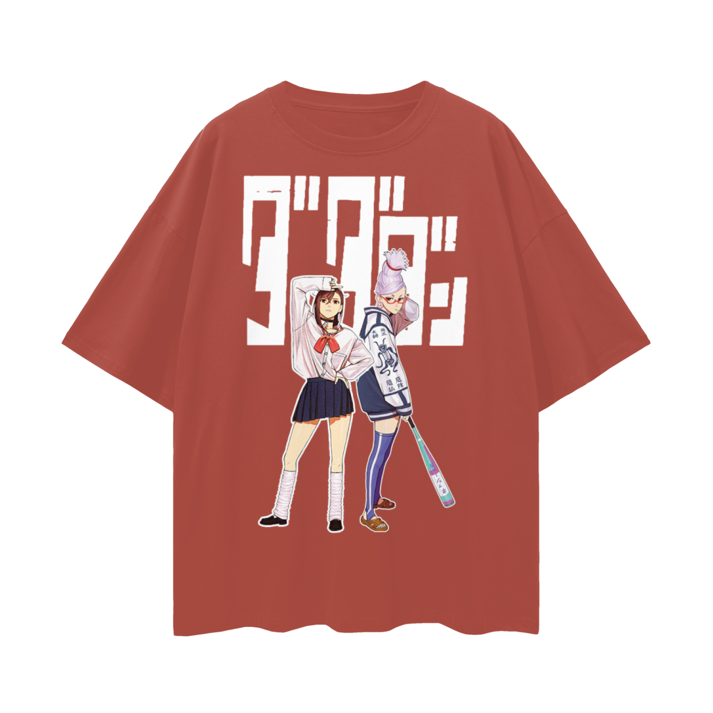 MOMO&GMA (FRONT) Oversize Deep Drop Shoulder Tee - 190 GSM