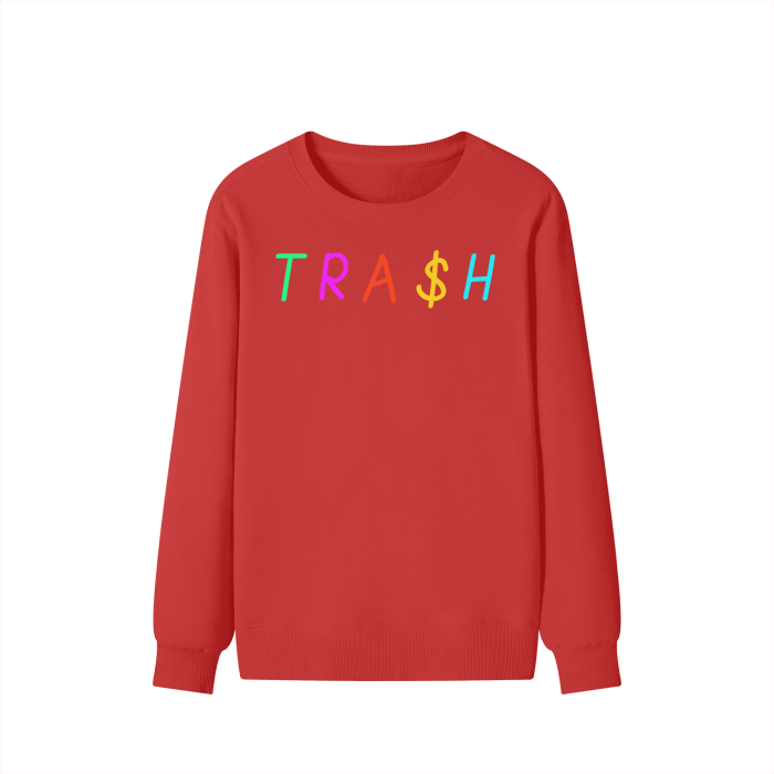 TRA$H Classic Sweater - 300 GSM