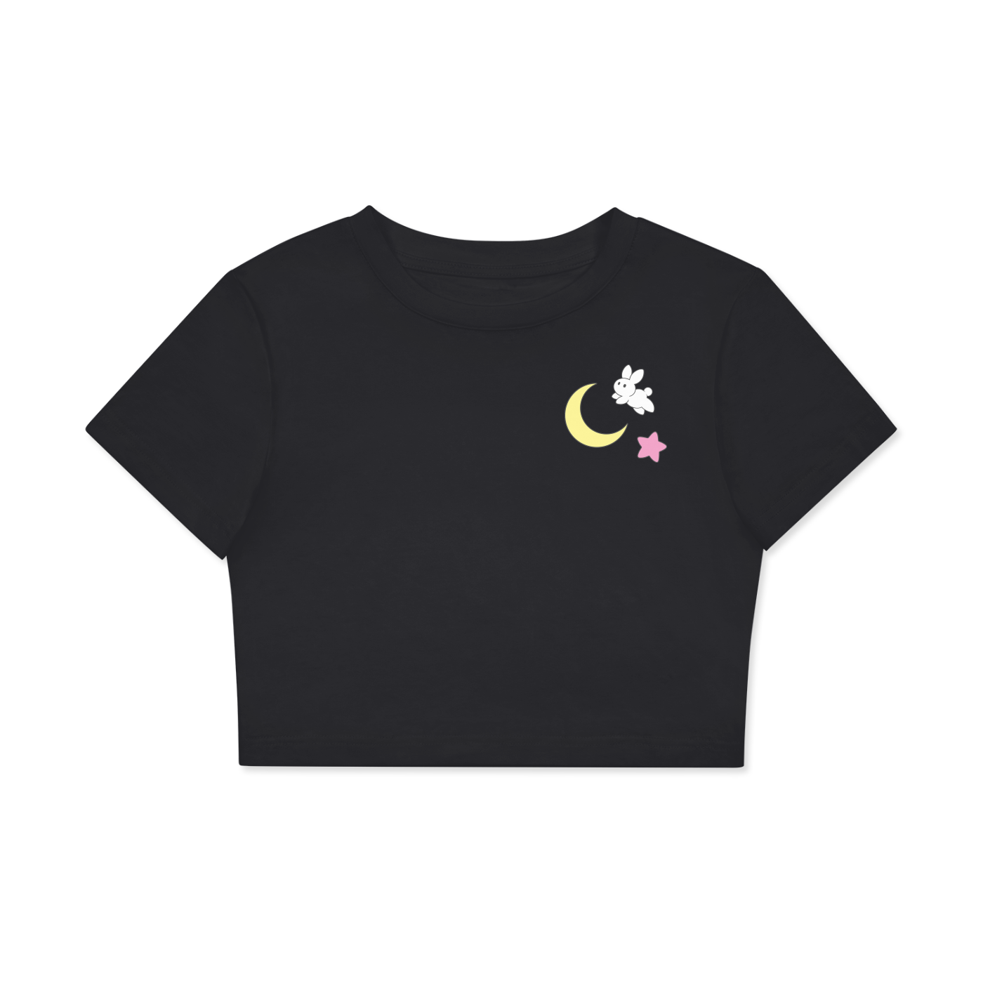 RMSs Women's Fitted Crop Tee | Bodycon T-Shirt