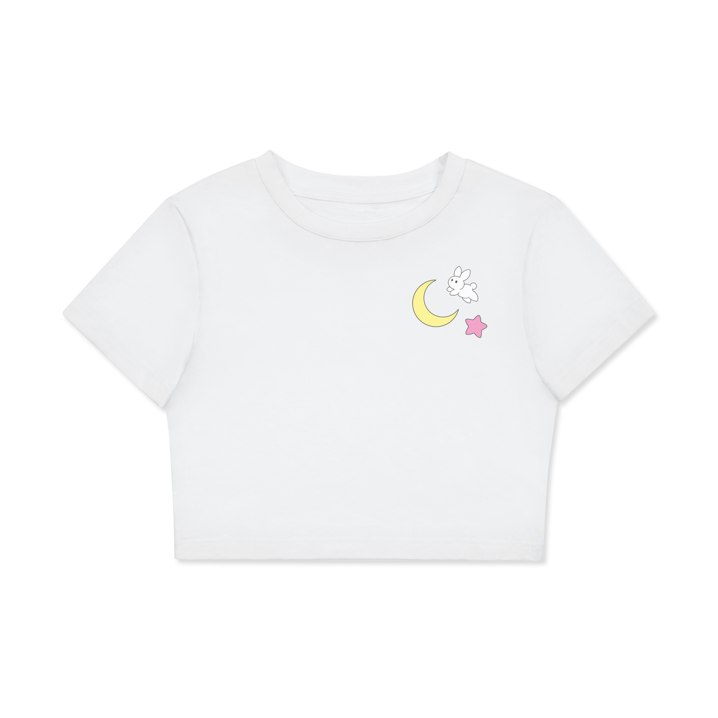 RMSs Women's Fitted Crop Tee | Bodycon T-Shirt