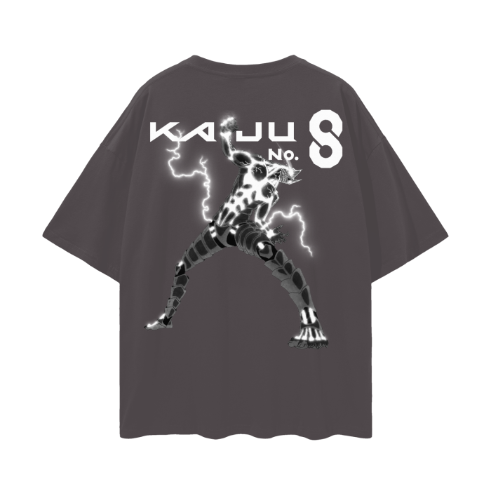 Kaiju No.8 Oversize Deep Drop Shoulder Tee - 190 GSM