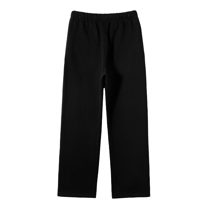BIG MOTHERF*CKER Streetwear Unisex Solid Color Fleece Straight Leg Pants
