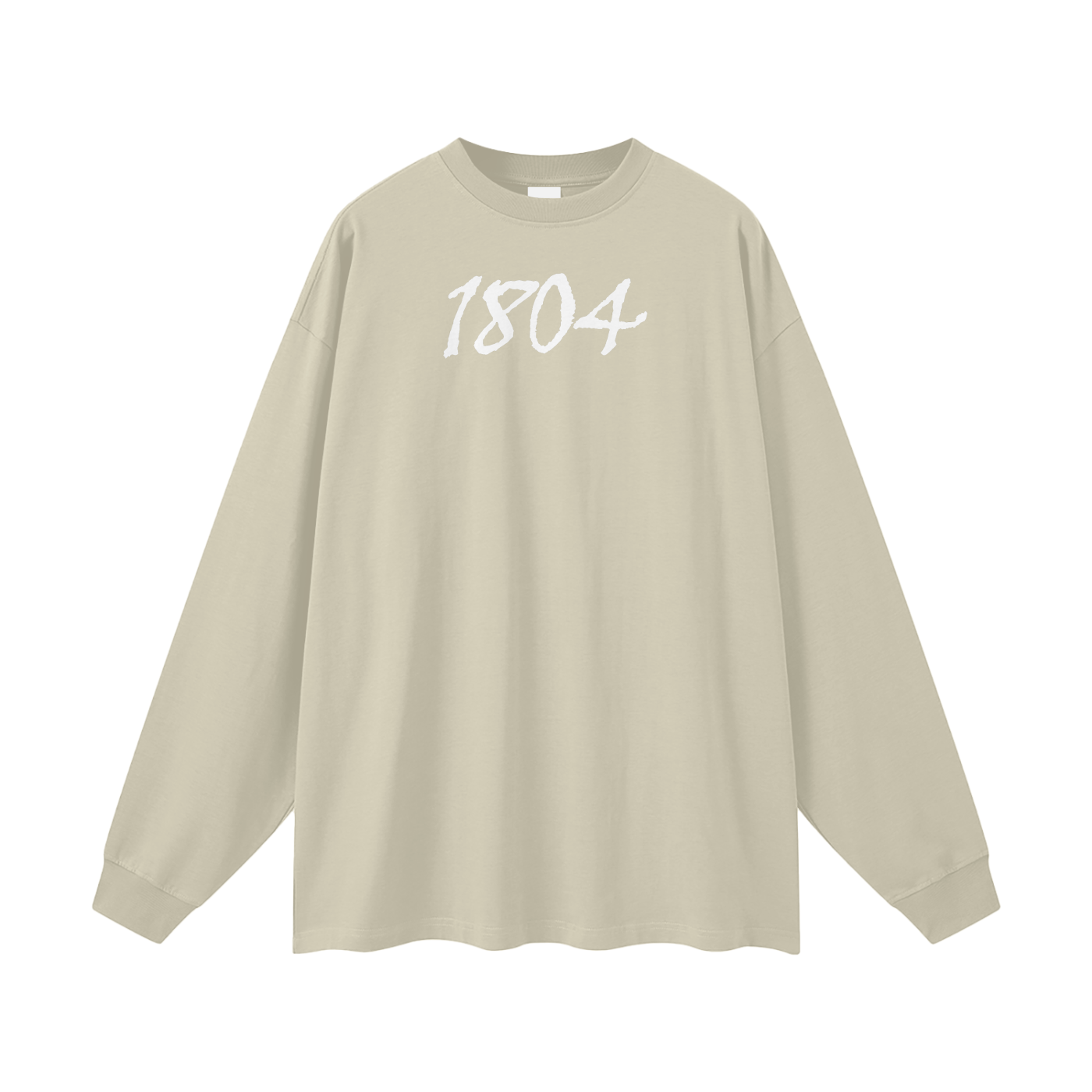 1804 Streetwear Unisex 305G FOG 100% Cotton Long Sleeve Tee