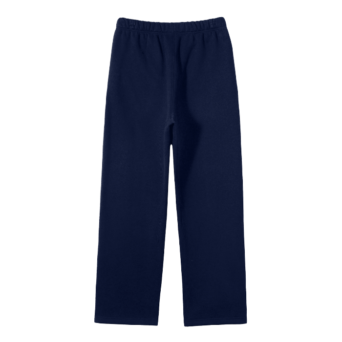 BIG MOTHERF*CKER Streetwear Unisex Solid Color Fleece Straight Leg Pants