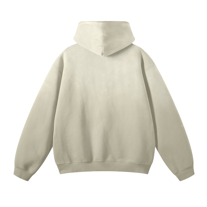 Gear 5 Streetwear Unisex Monkey Washed Dyed Fleece Hoodie