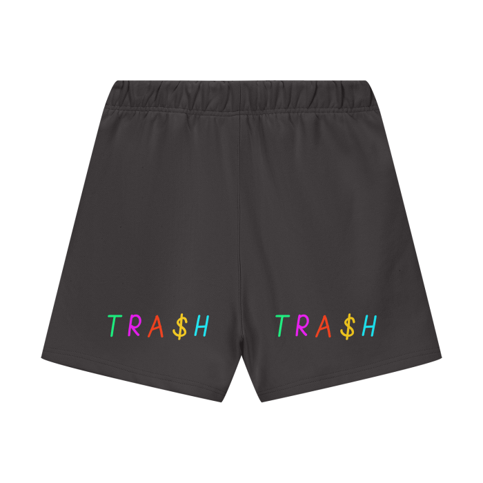 TRA$H Streetwear Unisex Heavyweight 460G Fleece Loose Fit Shorts