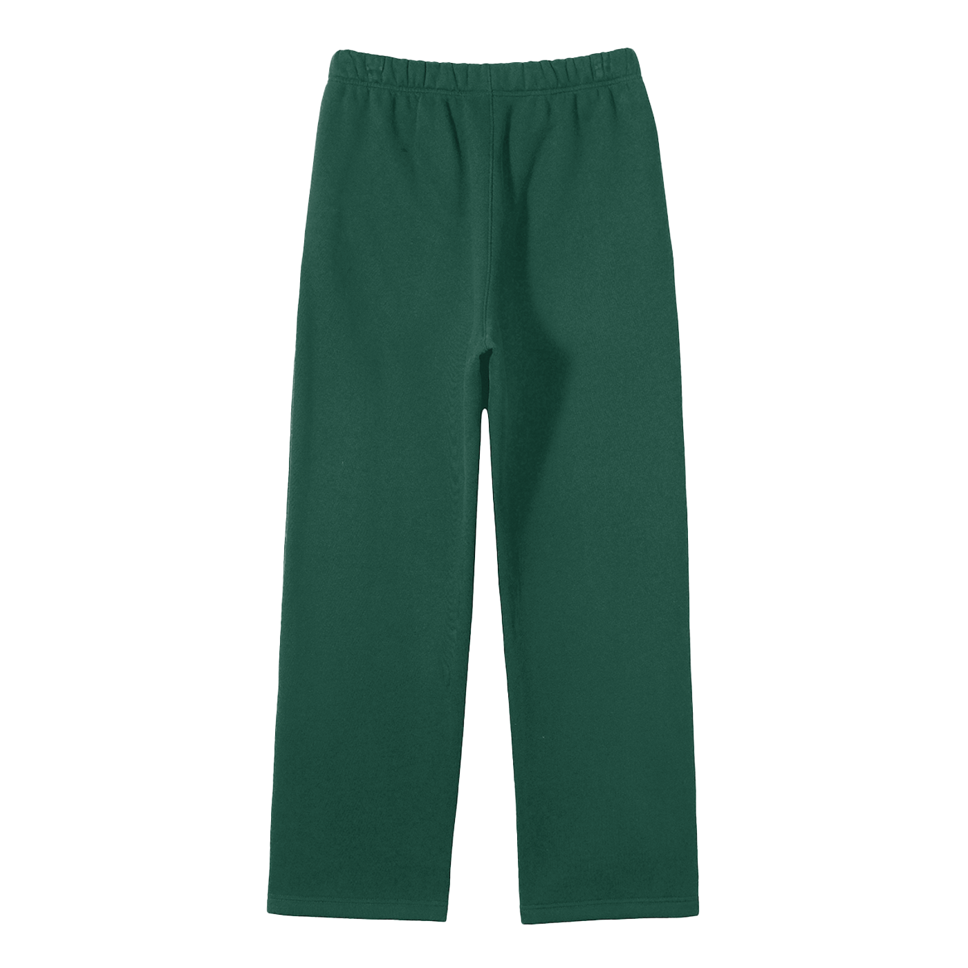 1804 Streetwear Unisex Solid Color Fleece Straight Leg Pants