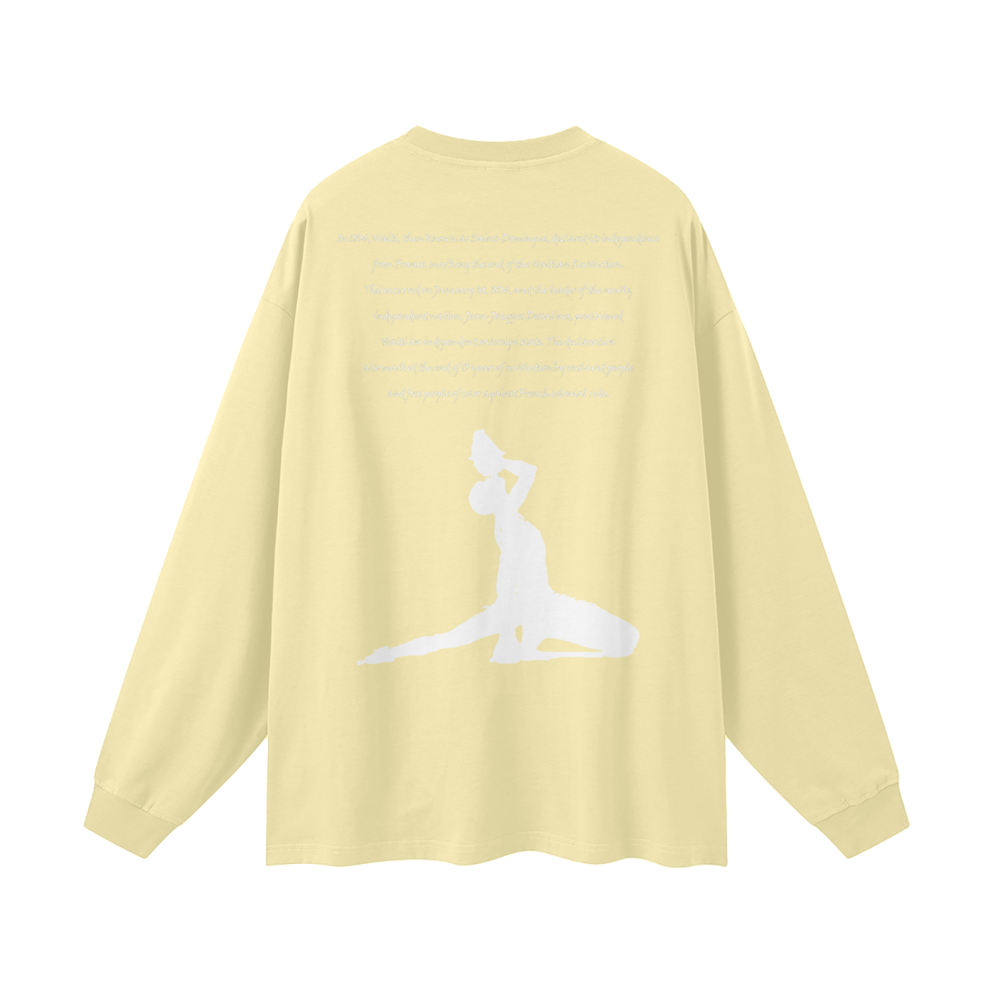 1804 Streetwear Unisex 305G FOG 100% Cotton Long Sleeve Tee