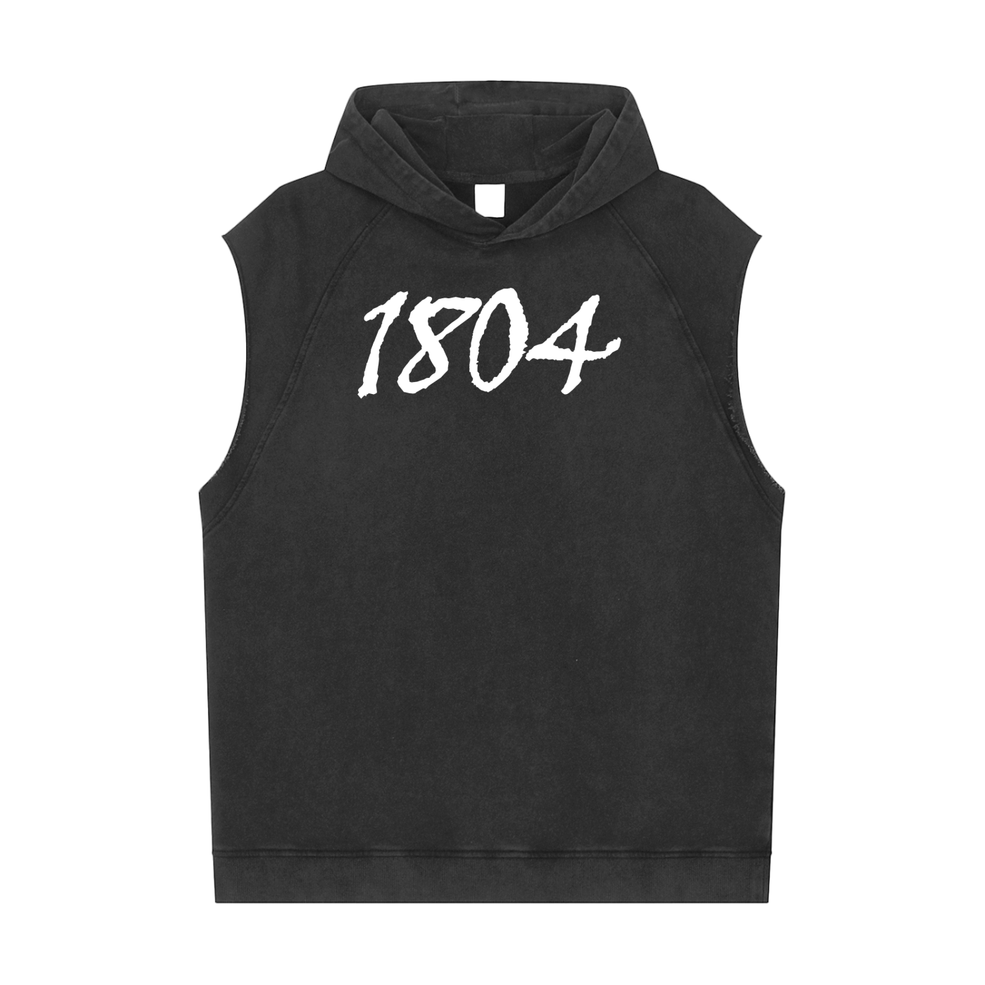 1804 Snow Washed Sleeveless Hoodie
