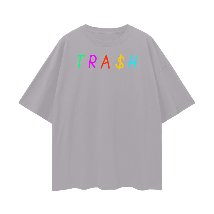 TRA$H Oversized Tee - 190 GSM