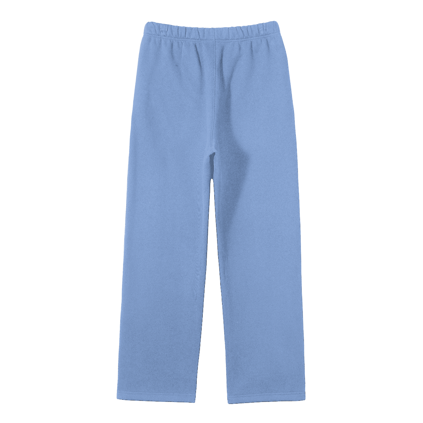 1804 Streetwear Unisex Solid Color Fleece Straight Leg Pants