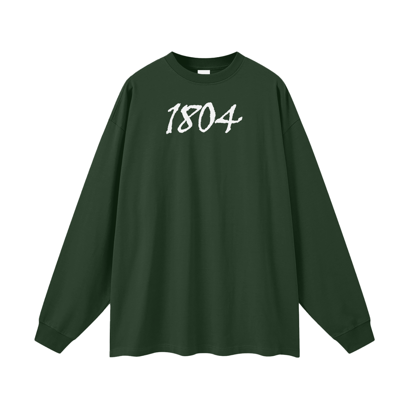 1804 Streetwear Unisex 305G FOG 100% Cotton Long Sleeve Tee