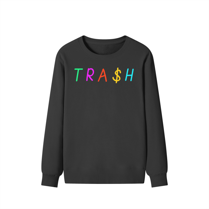 TRA$H Classic Sweater - 300 GSM