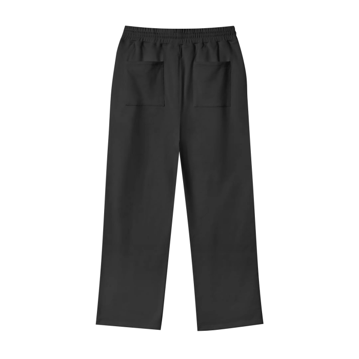 Jugenslagz channel support Unisex 100% Cotton Fleece Straight Wide Leg Jogger