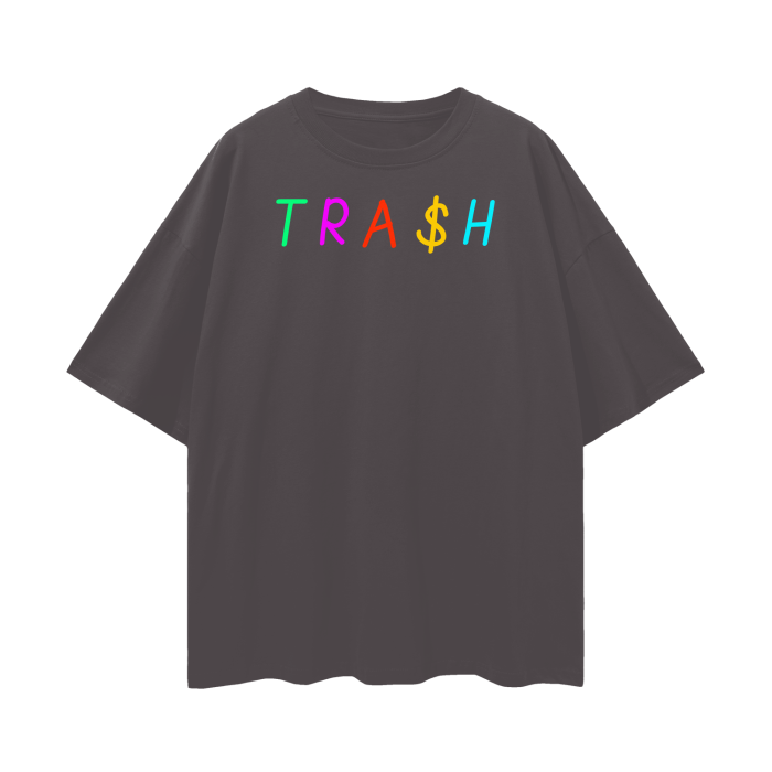TRA$H Oversized Tee - 190 GSM