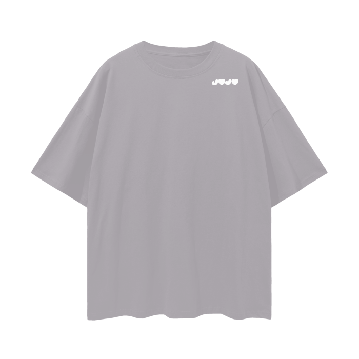 J♥ Oversize Deep Drop Shoulder Tee - 190 GSM
