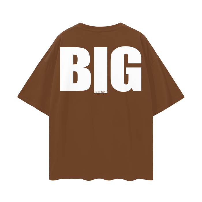 BIGMOTHERF*CKER Oversize Deep Drop Shoulder Tee - 190 GSM