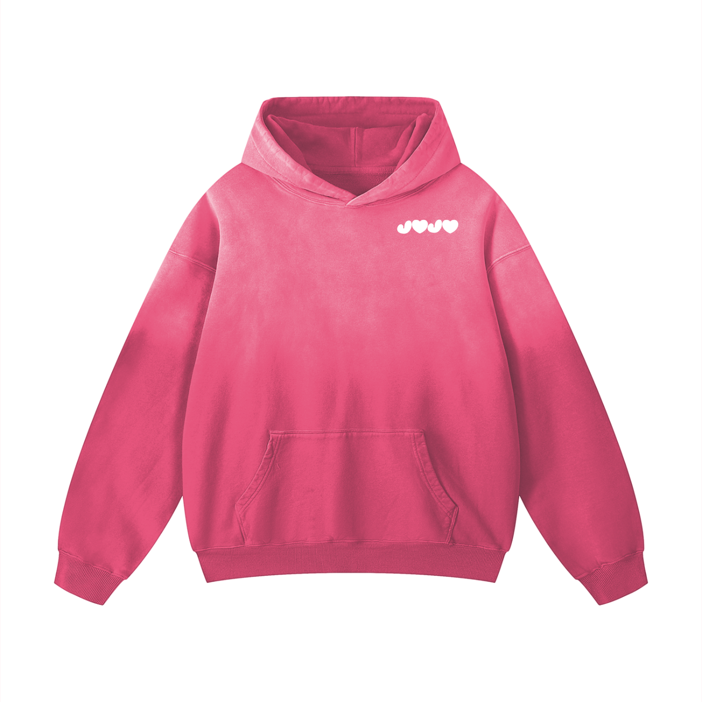 J♥J♥ Heavyweight Sunfade Oversized Hoodie