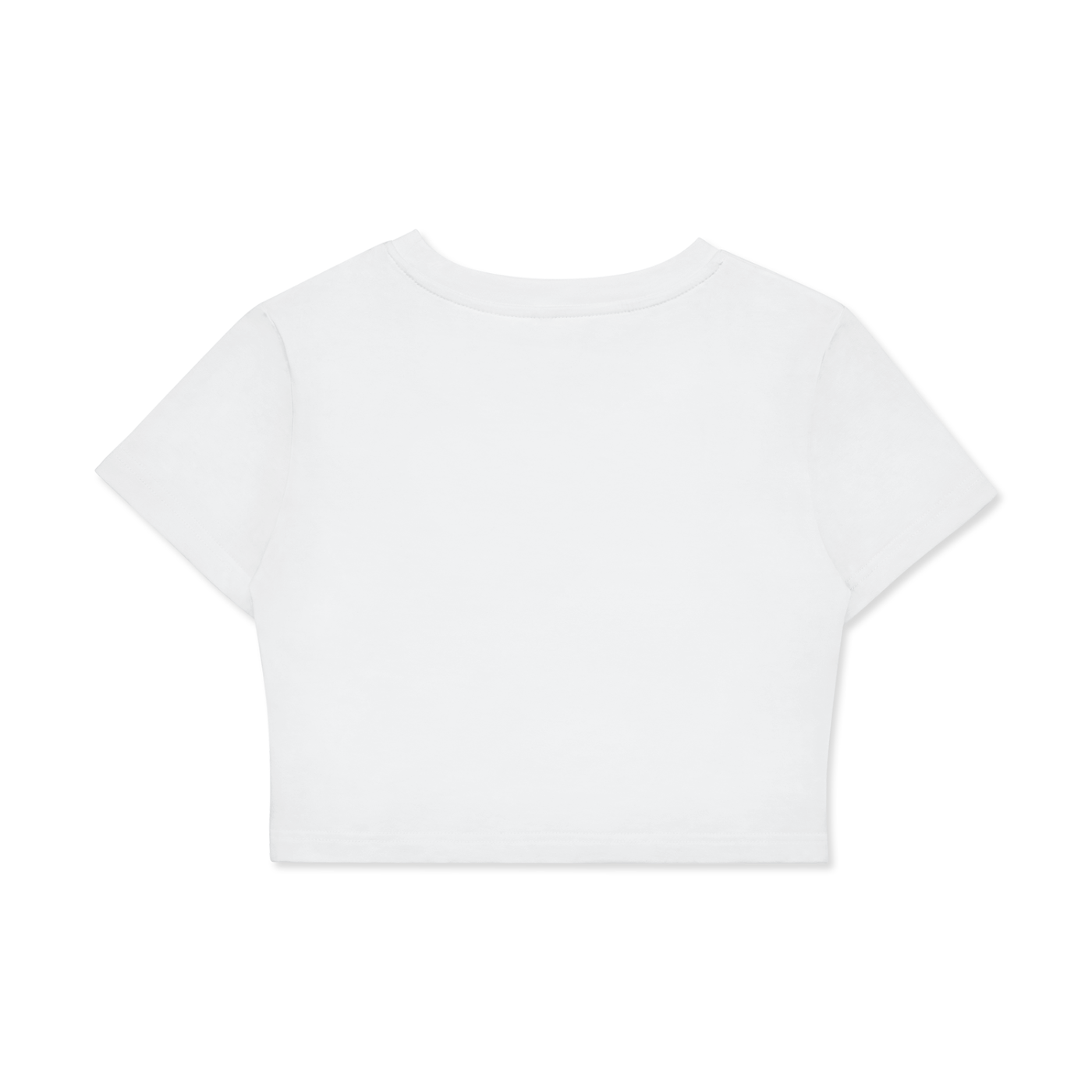 RMS UNISEX Fitted Crop Tee | Bodycon T-Shirt