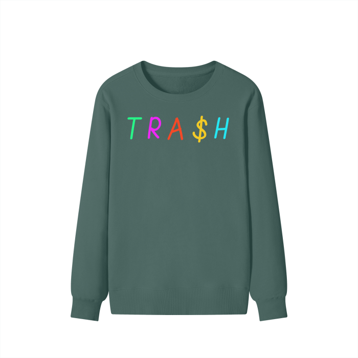 TRA$H Classic Sweater - 300 GSM