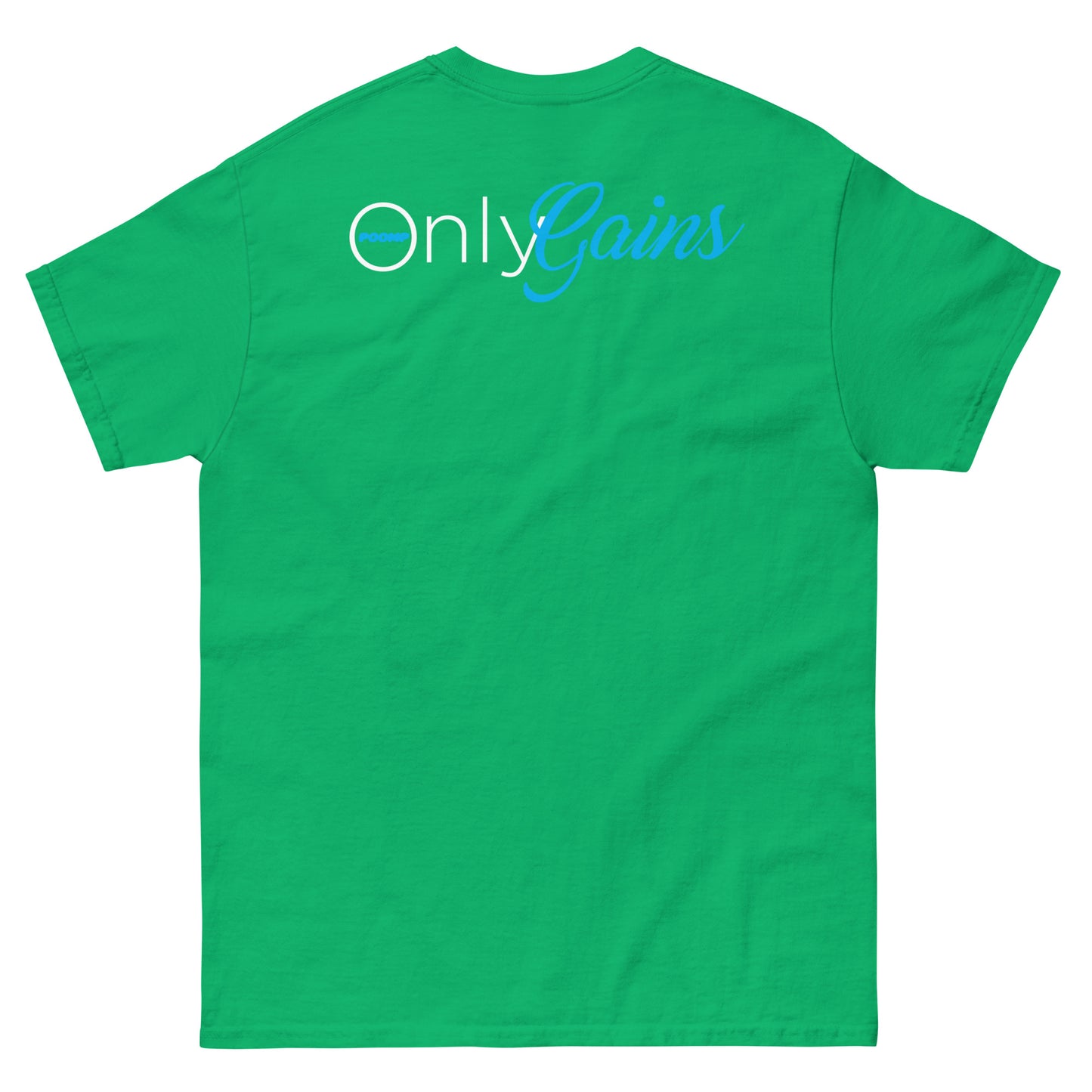 POOMP ONLY GAINZ (BACK) Unisex classic tee