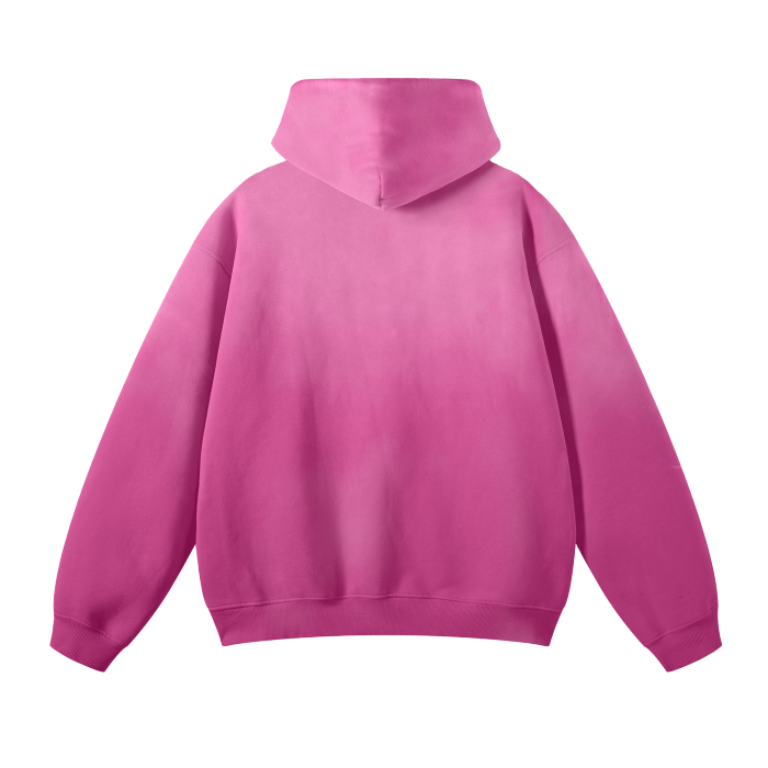 Gear 5 Streetwear Unisex Monkey Washed Dyed Fleece Hoodie