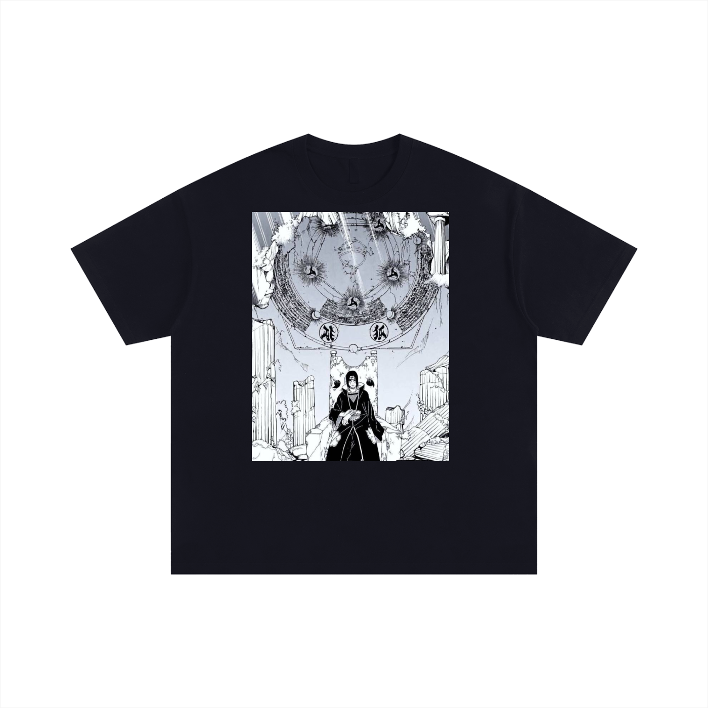 Itachi Throne Unisex Oversized Cotton T-Shirt