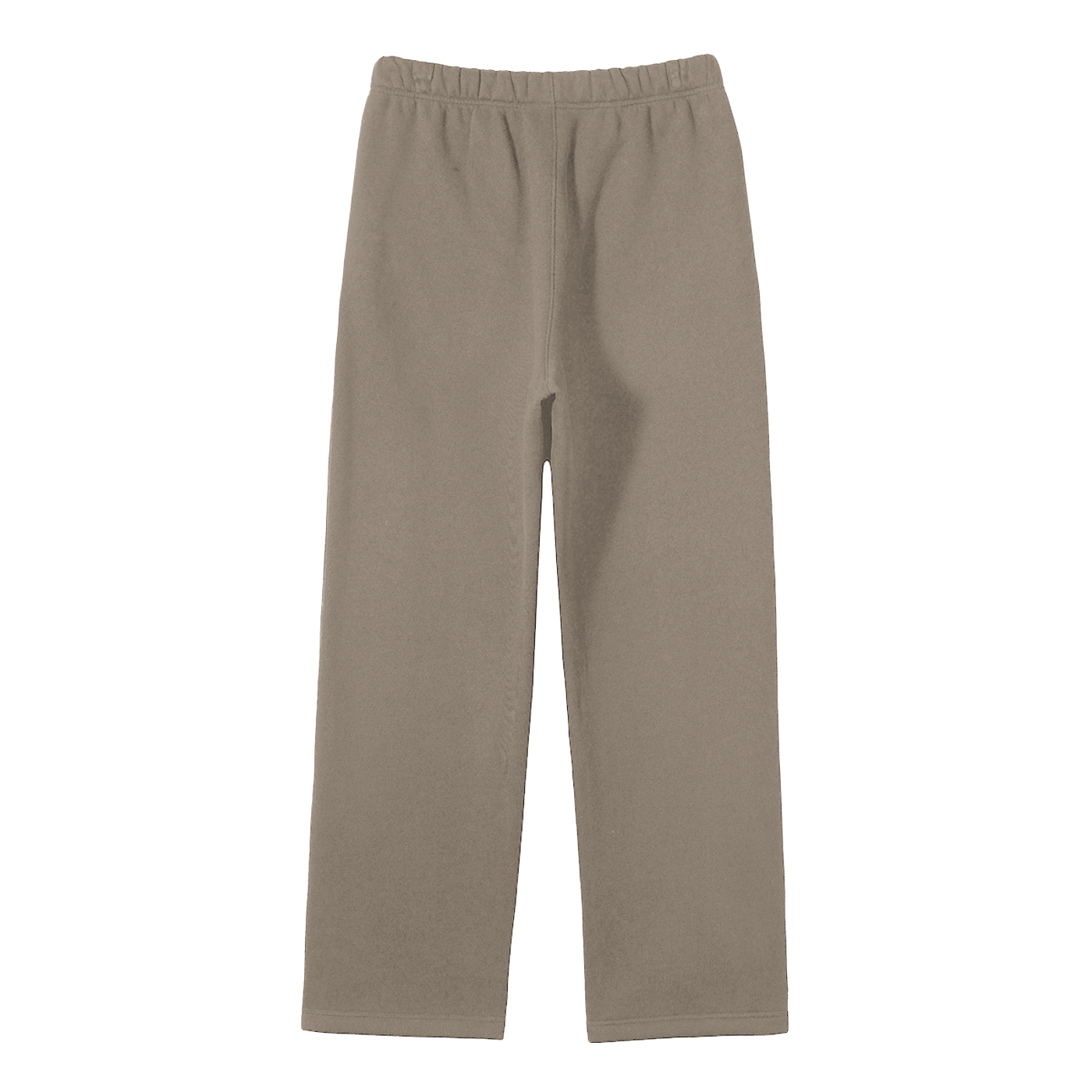 1804 Streetwear Unisex Solid Color Fleece Straight Leg Pants