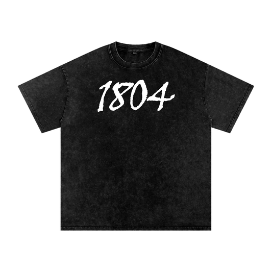1804 Acid Wash Oversize T-Shirt - 250 GSM