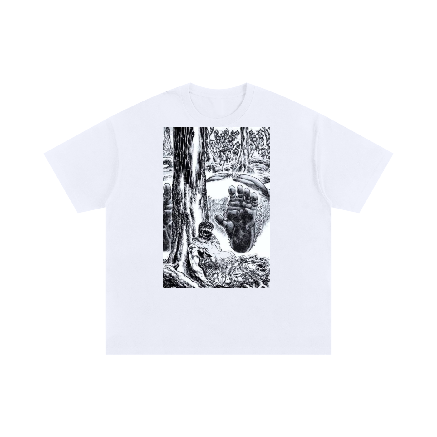 Gutz and Casca Unisex Oversized Cotton T-Shirt