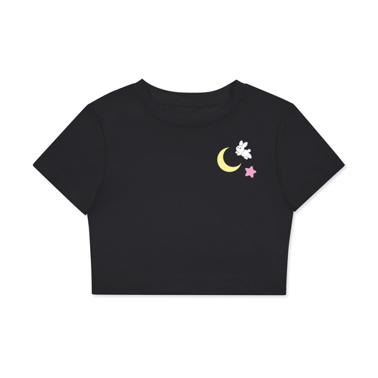 RMSs Women's Fitted Crop Tee | Bodycon T-Shirt
