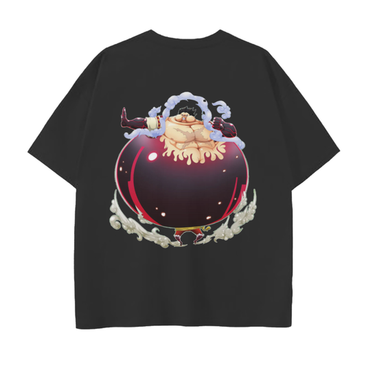 LUFFY TANK POOMP Drop Shoulder T-Shirt - 250 GSM