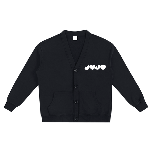 J♥J♥ Snow Washed Sweat Cardigan