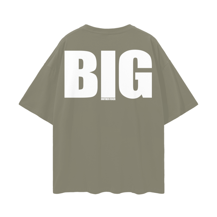 BIGMOTHERF*CKER Oversize Deep Drop Shoulder Tee - 190 GSM