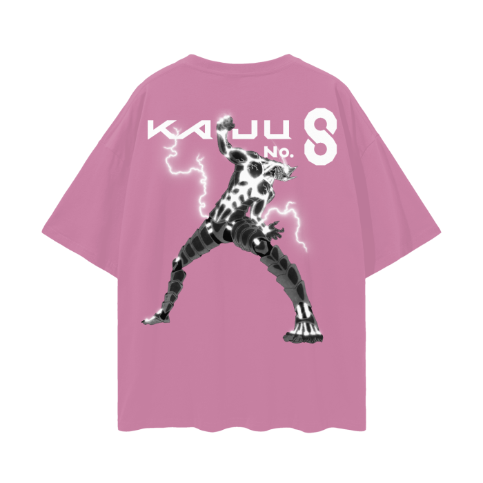 Kaiju No.8 Oversize Deep Drop Shoulder Tee - 190 GSM
