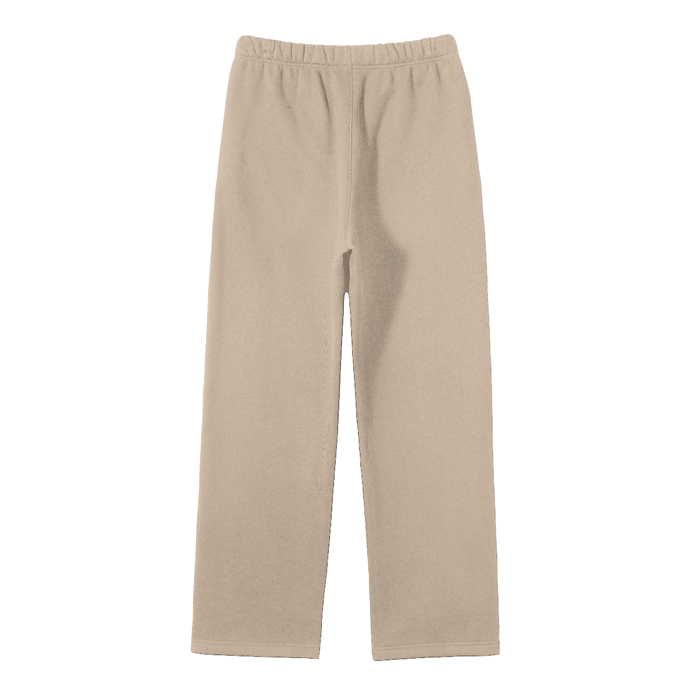 1804 Streetwear Unisex Solid Color Fleece Straight Leg Pants
