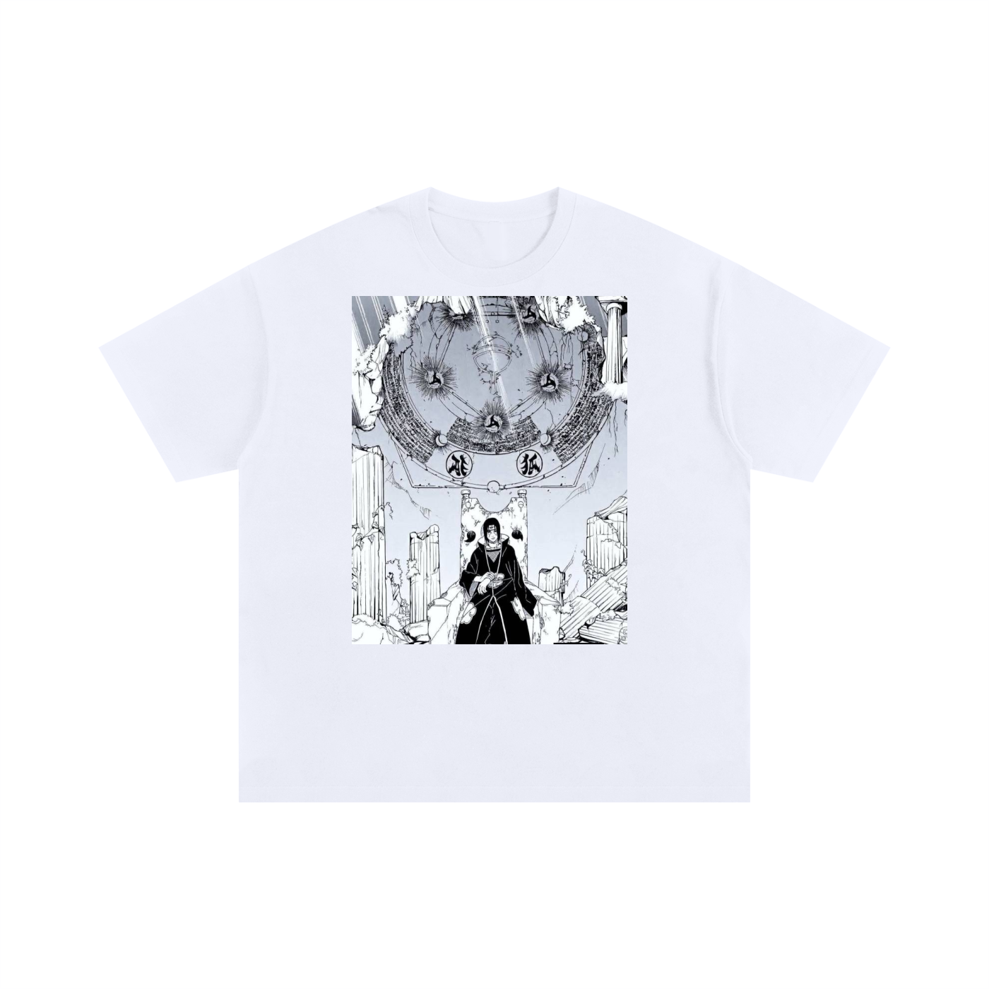 Itachi Throne Unisex Oversized Cotton T-Shirt