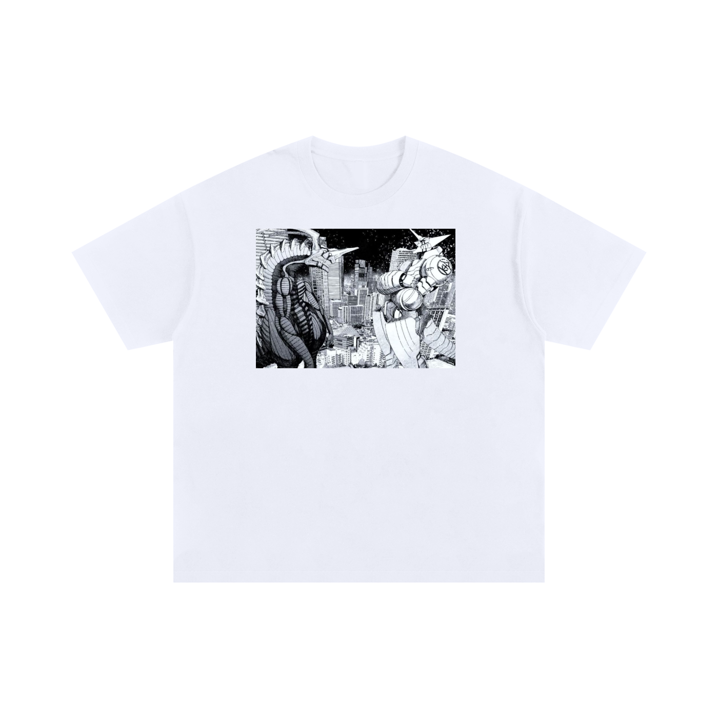 KAIJU Unisex Oversized Cotton T-Shirt