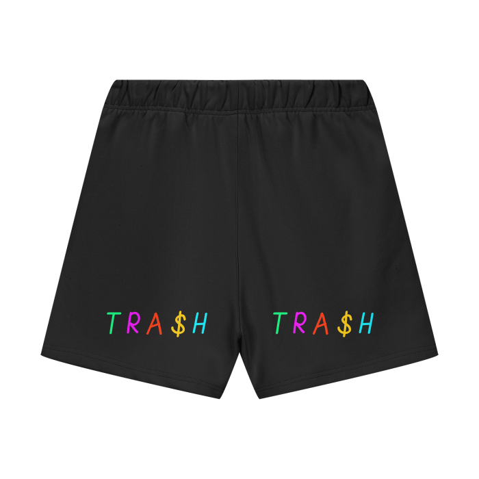 TRA$H Streetwear Unisex Heavyweight 460G Fleece Loose Fit Shorts