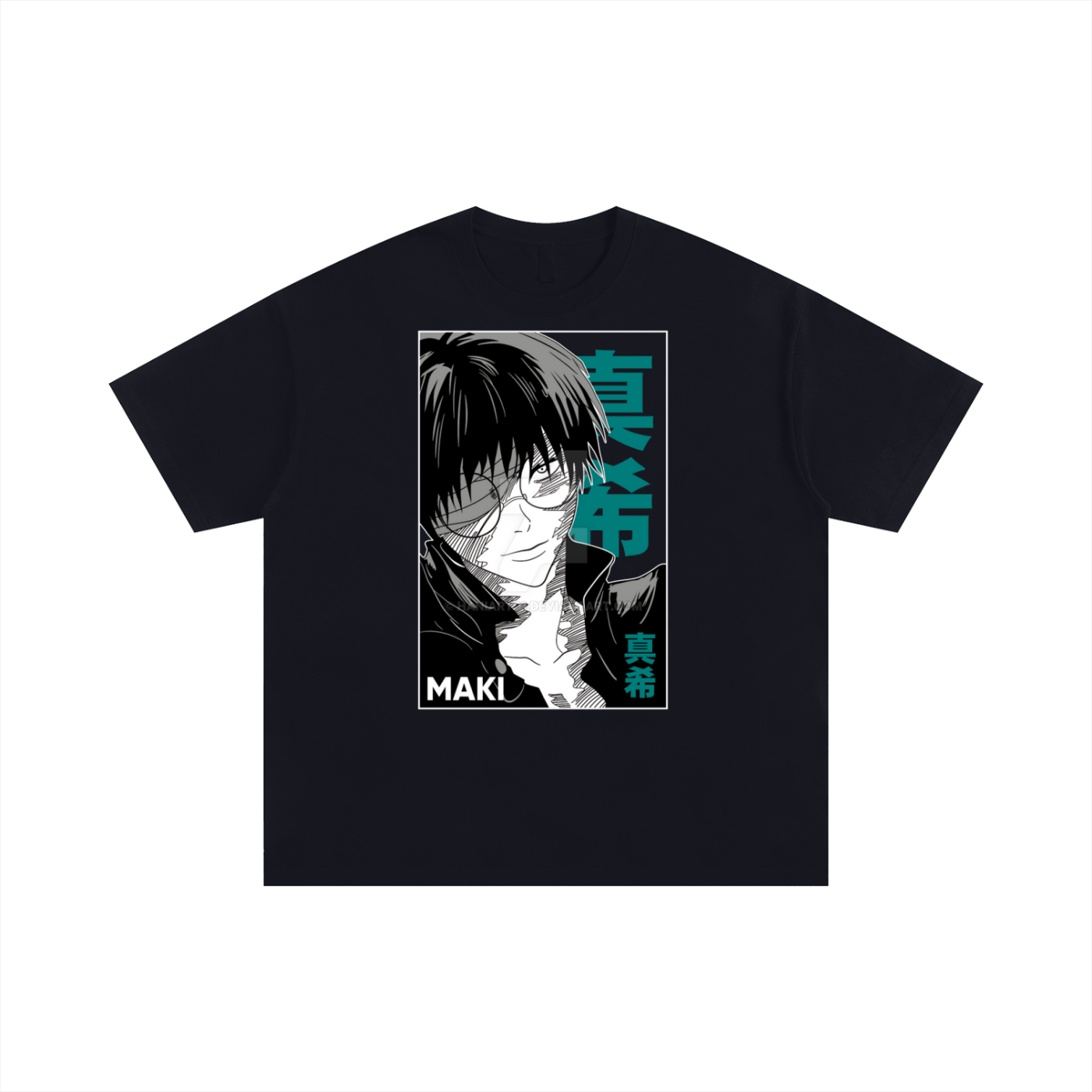 Maki Unisex Oversized Cotton T-Shirt