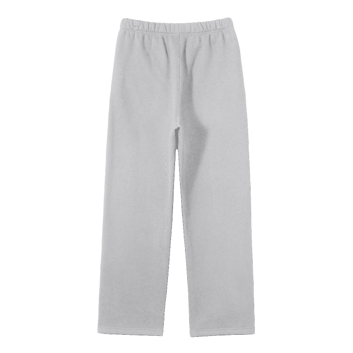 BIG MOTHERF*CKER Streetwear Unisex Solid Color Fleece Straight Leg Pants