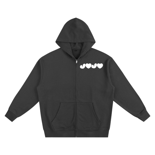 J♥J♥ Heavyweight Zip-up Hoodie