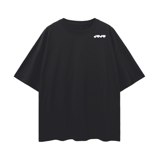 J♥ Oversize Deep Drop Shoulder Tee - 190 GSM