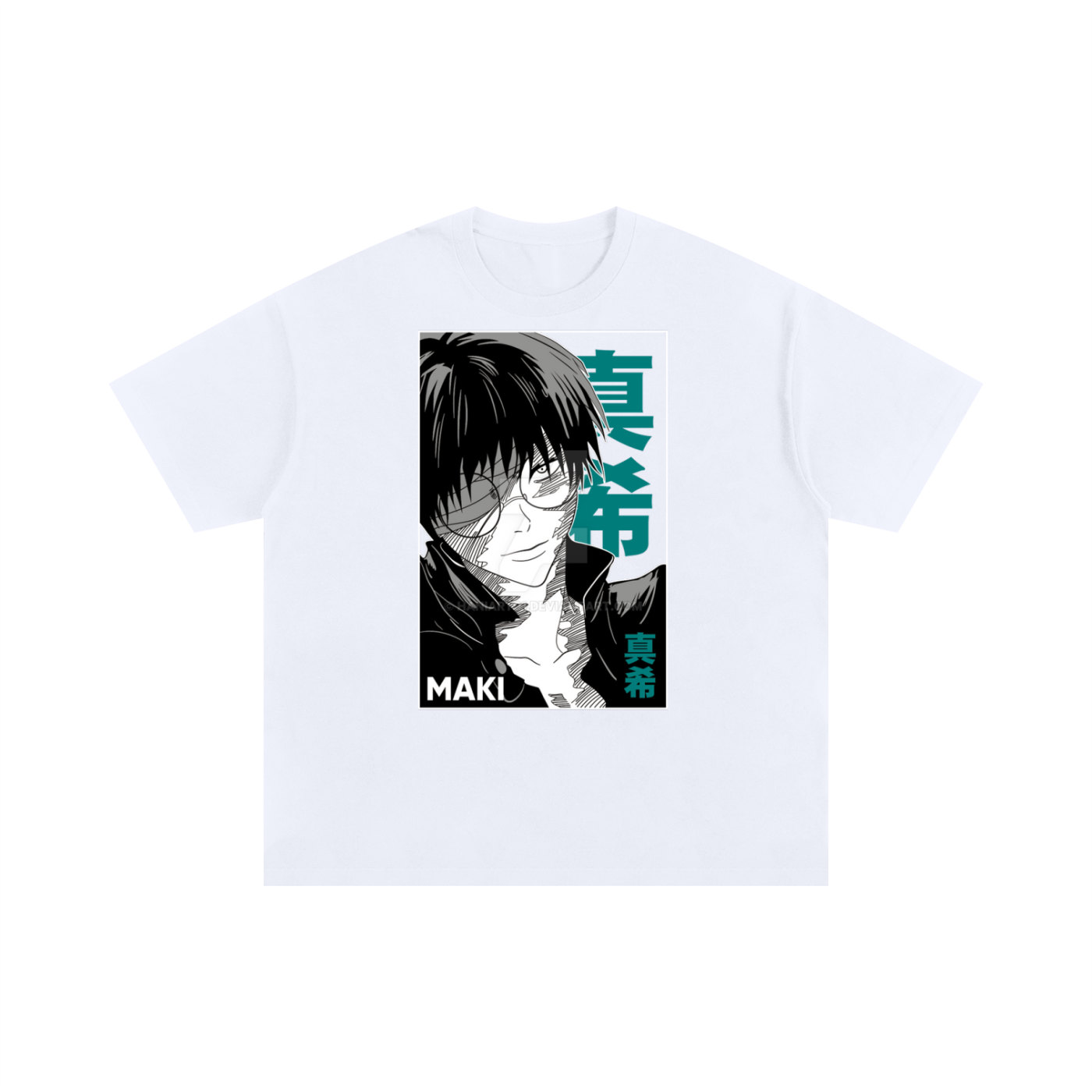 Maki Unisex Oversized Cotton T-Shirt