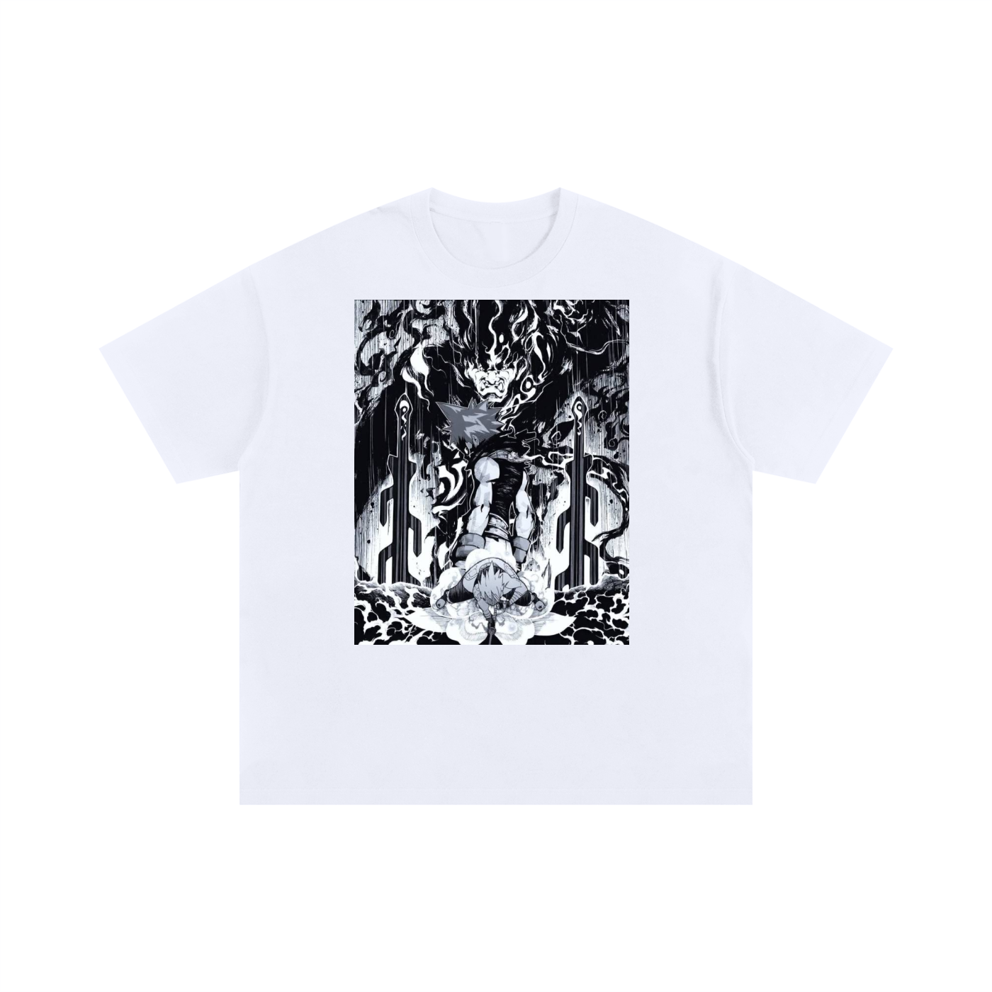 BLACK STAR Unisex Oversized Cotton T-Shirt