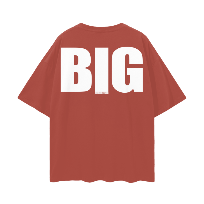 BIGMOTHERF*CKER Oversize Deep Drop Shoulder Tee - 190 GSM