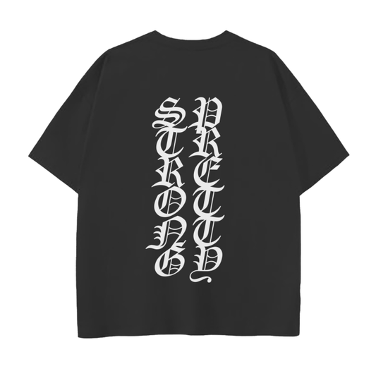 Strong & Pretty Drop Shoulder T-Shirt - 250 GSM